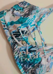 Stylish Abstract Print Bra 44 Size