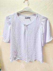 Women's Lavender Casual Top