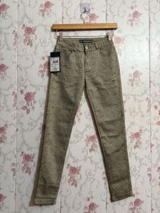 Stylish Patterned Skinny Jeans