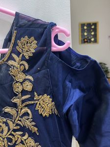 Heavy Party Wear Gown Totally New For 34 Bust