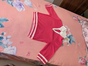 💖 Barbie Pink Ribbed Knit Top | Trendy Y2K