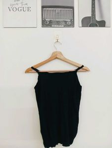 Black Sequin Cami Top