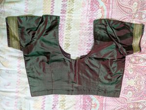 Semi Silk saree with stitched blouse