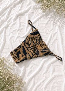Animal Print Bikini Bottom