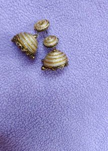 Bold Jhumka Earrings