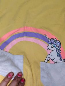 Cute Yellow Graphic T-Shirt