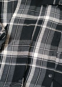 Crop Woolen Shirt