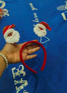 Christmas Santa Head Band (Red) - JingleCrafts