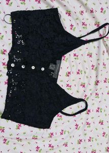 Primark Black Lace Cami Top