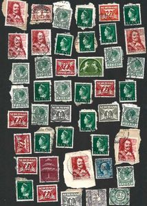🫟70 Vintage (1890-1940) Nederlands Stamps