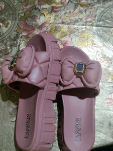 Cute Bow Flip Flops