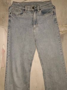 light blue jeans ,high waist