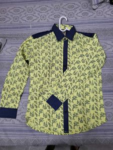 Stylish Men's Floral Print Shirt