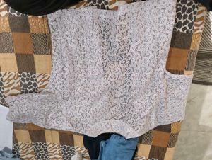 Elegant Lace Kurta Top