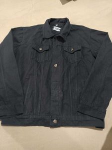 Black Denim Jacket, XL SIZE