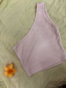 Cute Beige Crop Top