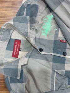 Levi's Plaid Button-Up Shirt limited offer