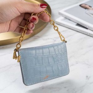 MANGO Croc Embossed Wallet