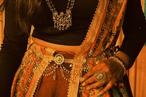 Exquisite Pearl & Crystal Kamarbandh