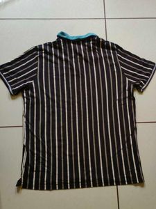 Men's Striped Polo T-Shirt