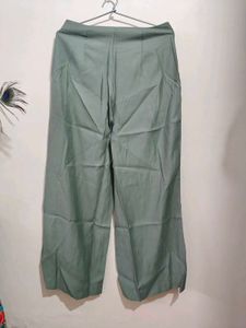 Vero Moda Olive Green Palazzos