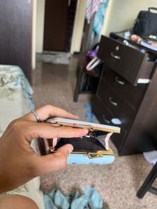 Cute Blue Floral Wallet