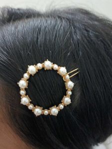 Elegant Pearl Hair Pins Set