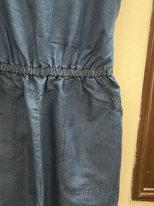 Blue Denim Jumpsuit