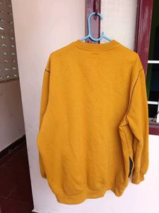 Yellow Spirit Graphic Sweatshirt