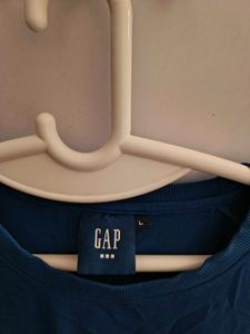GAP Blue Crew Neck T-shirt