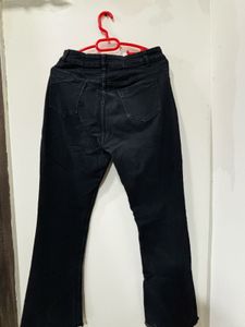 Black Flared Jeans