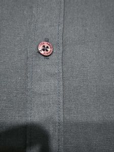 Aerocrombie and Fitch Blue Men's Shirt