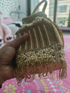 Exquisite Beaded Clutch Evening Bag