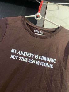 Brown Graphic T-Shirt