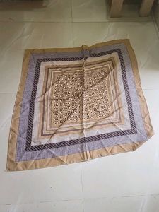 Vintage Scarf - Geometric Print