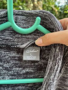 Heather Gray Fleece Jacket