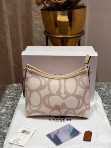 Coach Signature Canvas Shoulder Bag