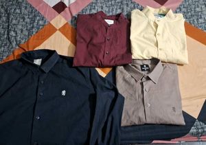 Men's 3 shirts with free black shirt