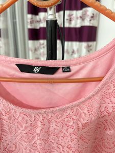 Pretty Pink Lace Top