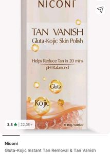 Niconi Tan Vanish Gluta-Kojic Skin Polish