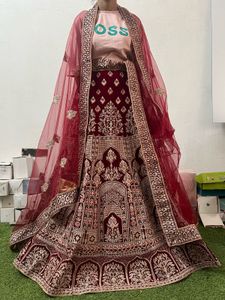 new un stiched bridal lehenga choli set