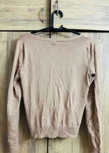 H&amp;M NUDE CARDIGAN