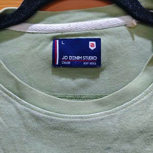 Surf Oversized T-Shirt | Sage Green Graphic Tee