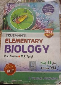Trueman's Elementary Biology Vol. II for Class XII