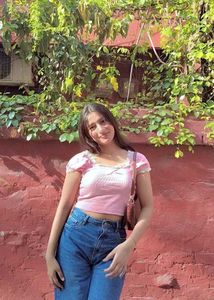Cute Pink Ribbed Crop Top💕✨🌸