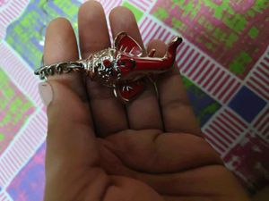Ganesha Keychain with Charm
