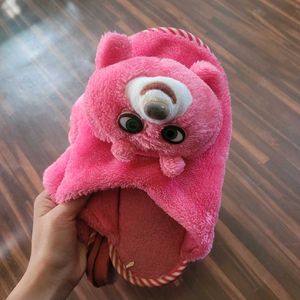 Cute Pink Animal Slippers