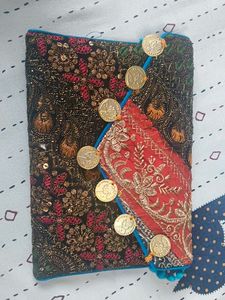 Embellished sling Bag