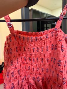 Cute Smocked Coral Top
