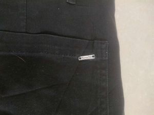 Imported Massimo Dutti Black Flared Jeans
